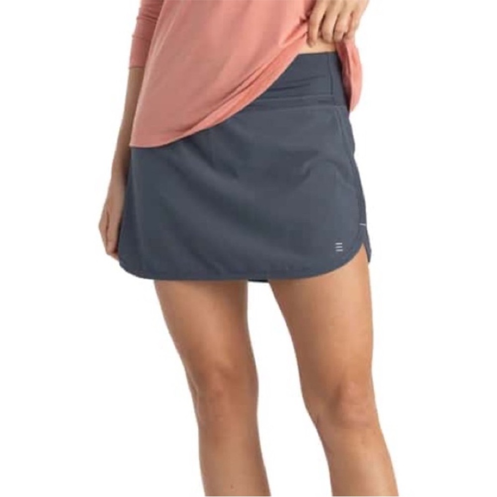 Free Fly Apparel Slate Blue Performance Skort